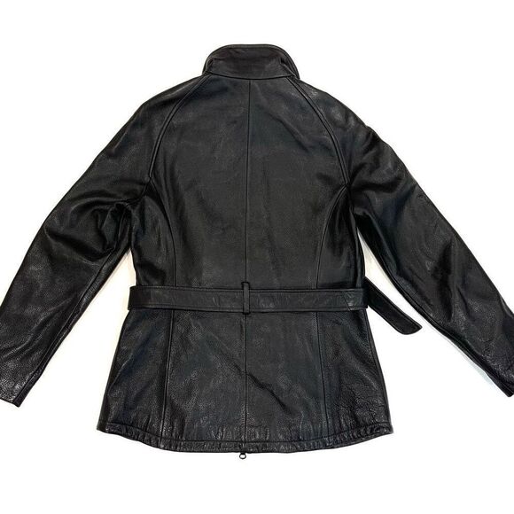 WINLIT Pebbled Leather Jacket (Sz S) - Picture 4 of 12